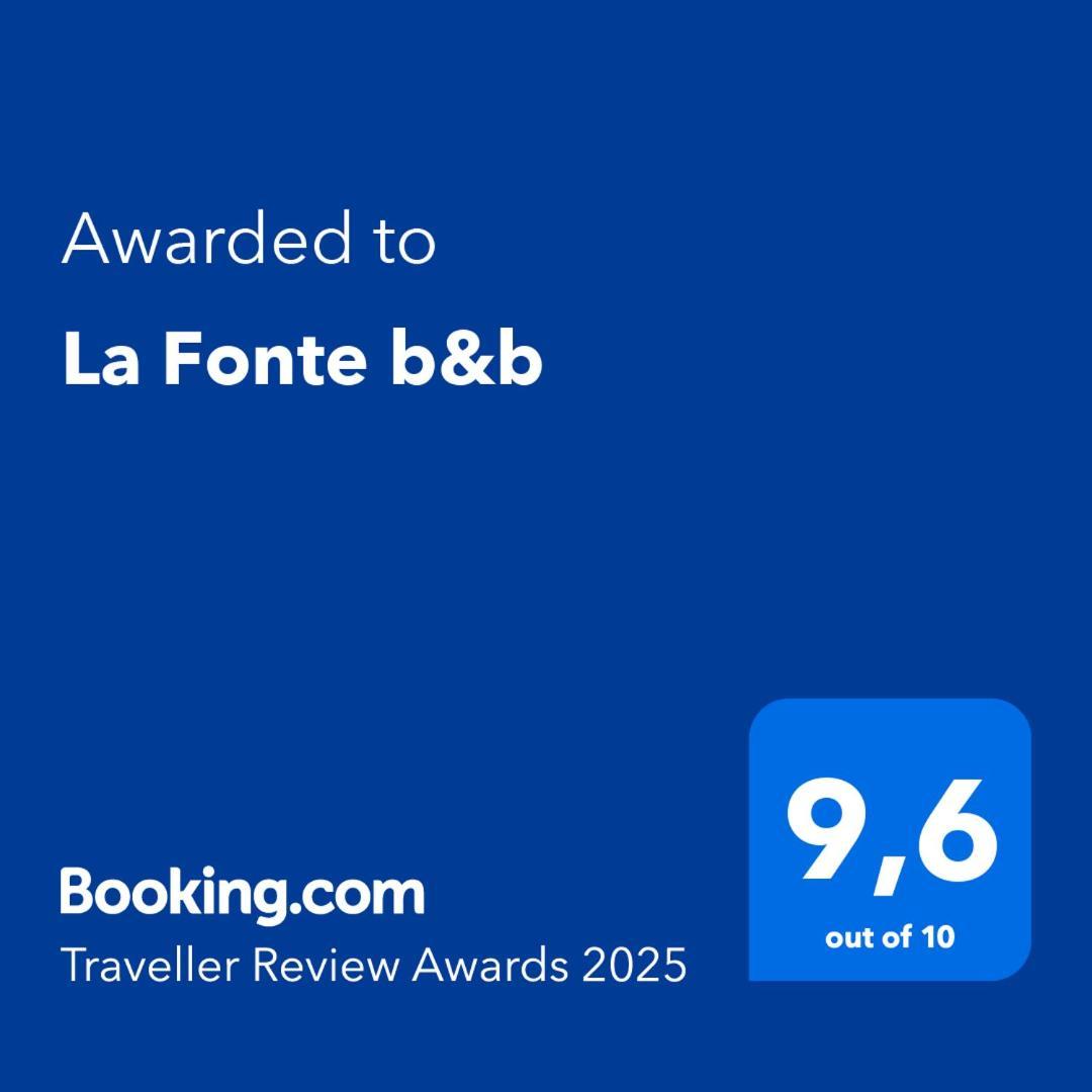 La Fonte B&B Pietralunga  Exteriör bild